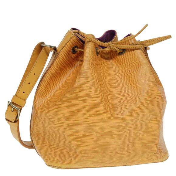 LOUIS VUITTON Epi Petit Noe Shoulder Bag Yellow M44109 - Picture 1 of 16